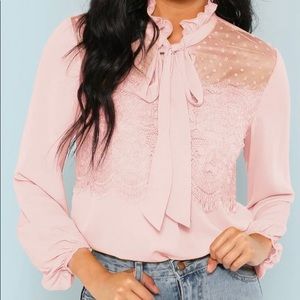 Pretty pink blouse-SOLD